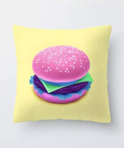 Housse de coussin tropical abstract color