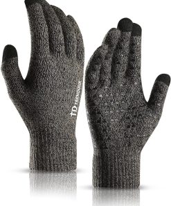 TRENDOUX Gants d’hiver en Tricot avec écran Tactile pour Homme et Femme Texting Smartphone Conduite