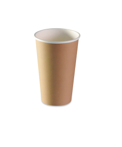 Gobelet carton brun