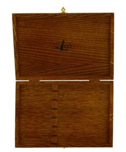Coffret bois foncé pour 6 couteaux