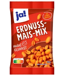 Ja! Mélange Arachides-Maïs Épicé – 150g