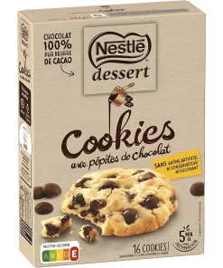 Nestlé Dessert – Cookies aux Pépites de Chocolat 351g