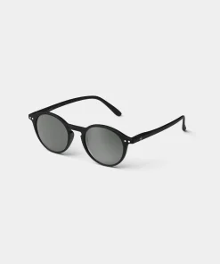 Lunettes Forme D Noir Verres Gris
