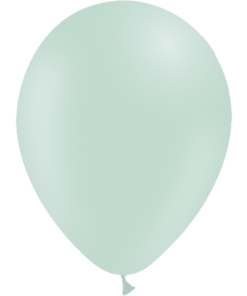 10 BALLONS MENTHE PASTEL 30CM