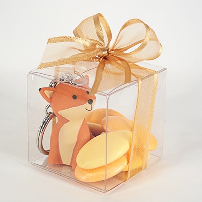 Boite à dragées cube -Transparent – 6 cm – Lot de 10 – Image 3