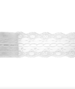 RUBAN DENTELLE 50 MM X 3 M – PLUSIEURS COLORIS